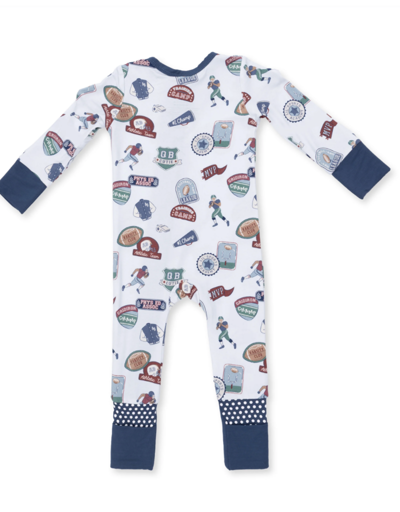 Angel Dear Football Patches Convertible Romper