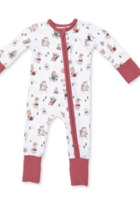 Angel Dear Winter Sports Dogs Pink Convertible Romper