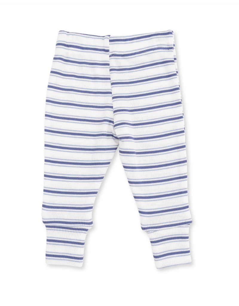 Angel Dear Vintage Stripe Blue L/S Henley Play Set