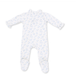 Angel Dear Rose Briar Kimono Ruffle Snap Footie