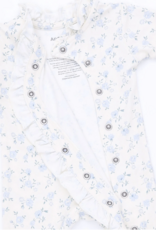 Angel Dear Rose Briar Kimono Ruffle Snap Footie