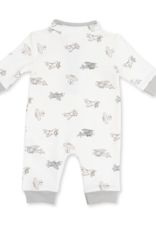 Angel Dear Vintage Airplane Pilots Zip Neck Romper
