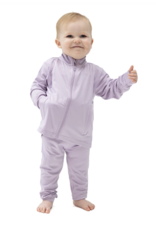 Angel Dear Tiny Tumblers Activewear Lilac Mock Neck Active Jacket