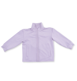 Angel Dear Tiny Tumblers Activewear Lilac Mock Neck Active Jacket