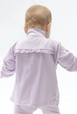 Angel Dear Tiny Tumblers Activewear Lilac Mock Neck Active Jacket