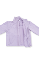 Angel Dear Tiny Tumblers Activewear Lilac Mock Neck Active Jacket