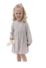 Angel Dear Hazel Floral Caitlyn Smocked Bodice Dress Bloomer