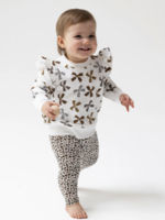 Angel Dear Leopard Rib Legging