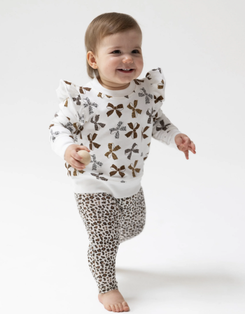 Angel Dear Leopard Rib Legging