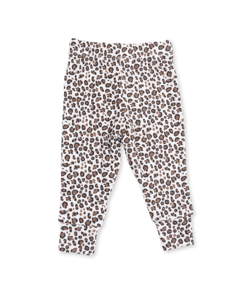 Angel Dear Leopard Rib Legging