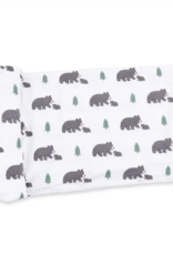Angel Dear Black Bears Swaddle Blanket