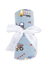 Angel Dear Crayon Construction Swaddle Blanket