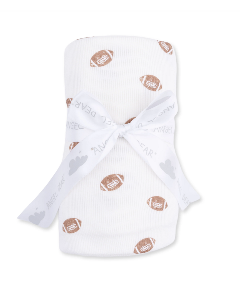 Angel Dear Mini Footballs Swaddle Blanket