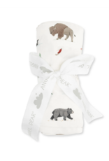 Angel Dear Northern Woodland Animals Swaddle Blanket