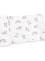 Angel Dear Puppy Snuggle Club Swaddle Blanket