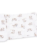 Angel Dear Puppy Snuggle Club Swaddle Blanket