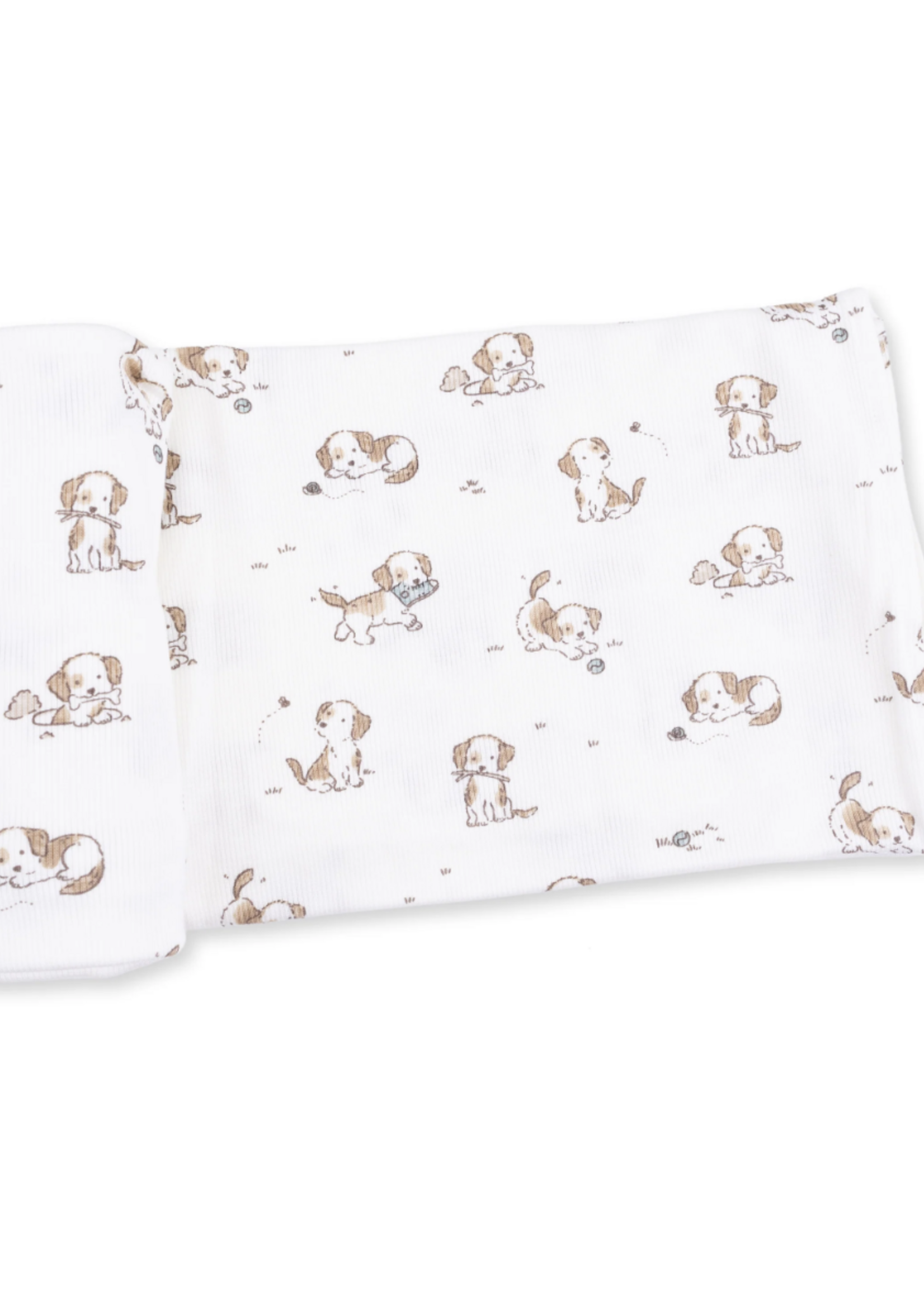 Angel Dear Puppy Snuggle Club Swaddle Blanket