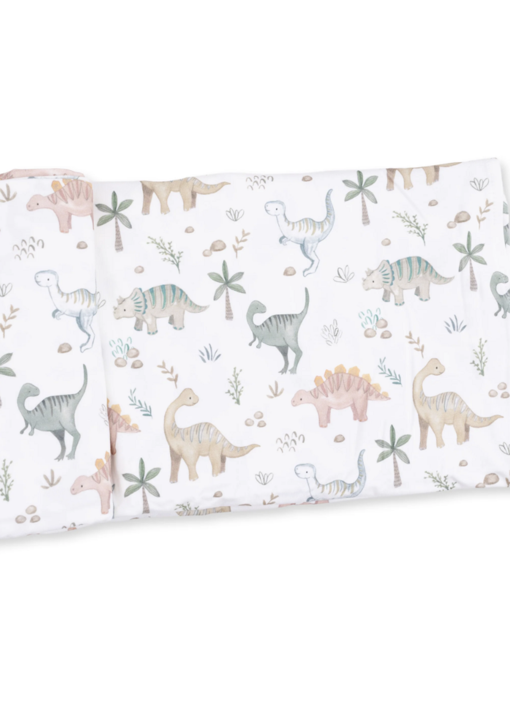 Angel Dear Sweet Baby Dinos Swaddle Blanket