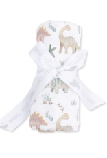 Angel Dear Sweet Baby Dinos Swaddle Blanket