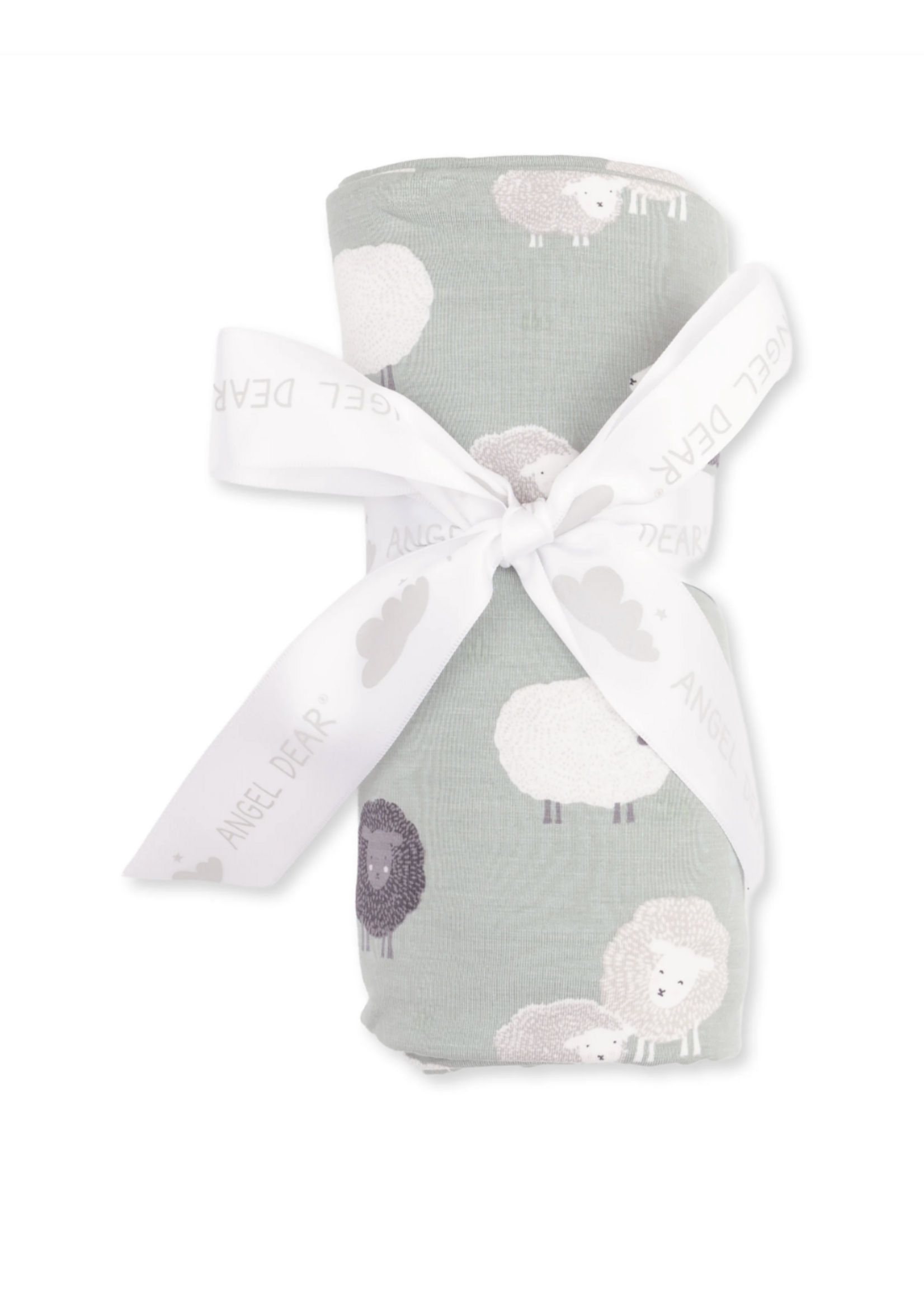 Angel Dear Black Sheep Swaddle Blanket