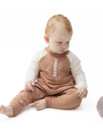 Angel Dear Football Laces Raglan Sweatshirt and Jogger Set