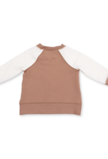 Angel Dear Football Laces Raglan Sweatshirt and Jogger Set