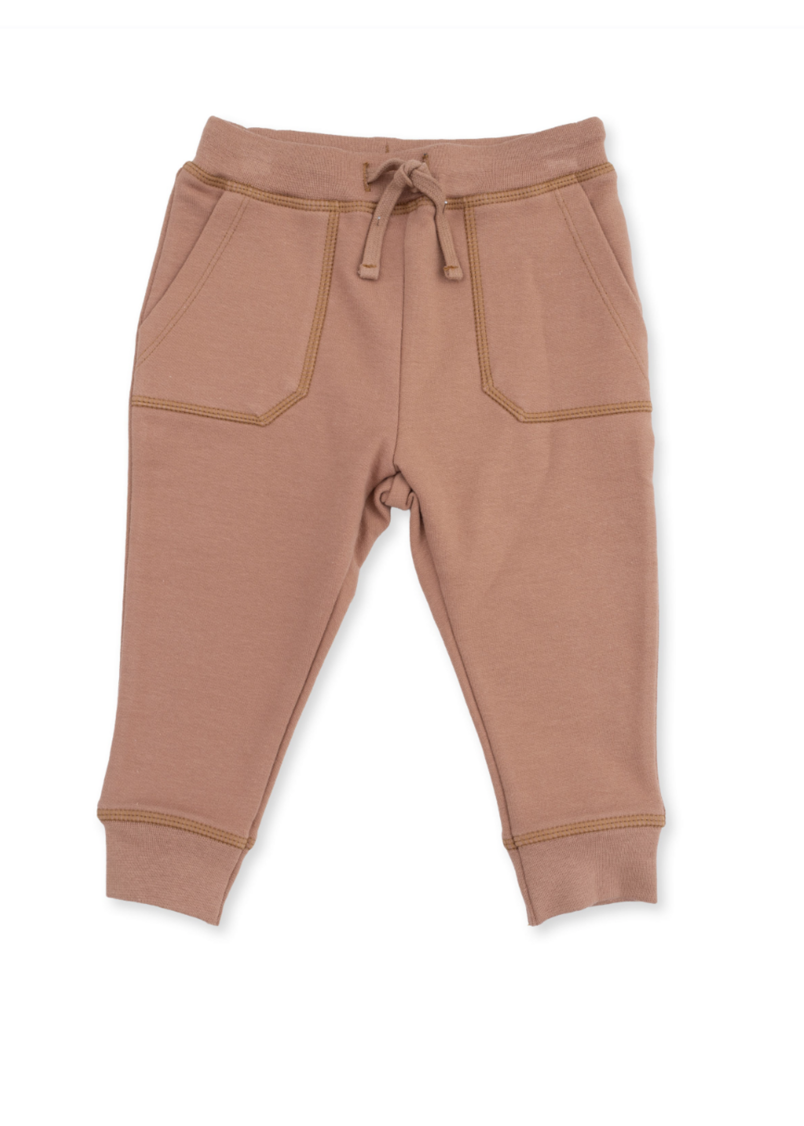 Angel Dear Football Laces Raglan Sweatshirt and Jogger Set