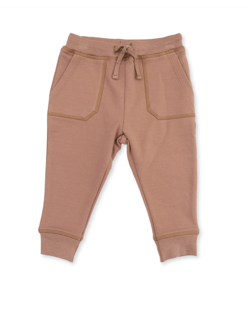 Angel Dear Football Laces Raglan Sweatshirt and Jogger Set