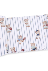 Angel Dear Mixed Sports Bears Swaddle Blanket
