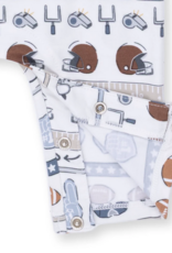 Angel Dear Football Stripe Uni Romper