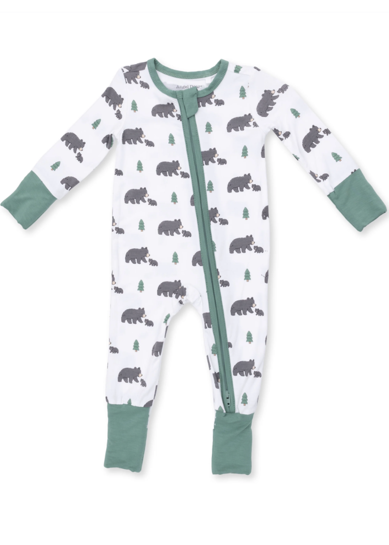 Angel Dear Black Bears Convertible Romper