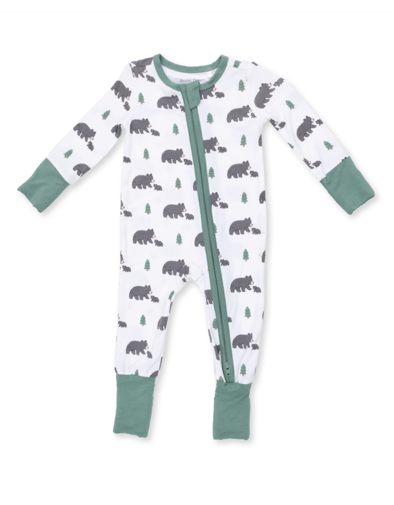 Angel Dear Black Bears Convertible Romper