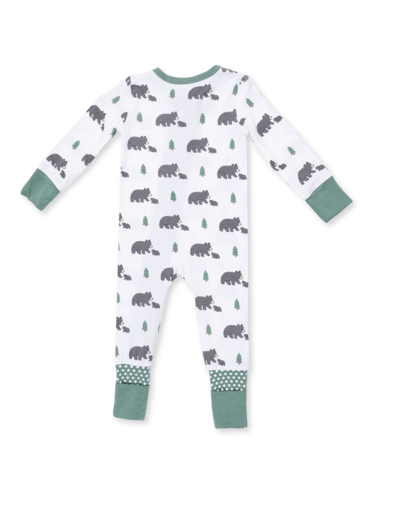 Angel Dear Black Bears Convertible Romper