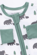 Angel Dear Black Bears Convertible Romper