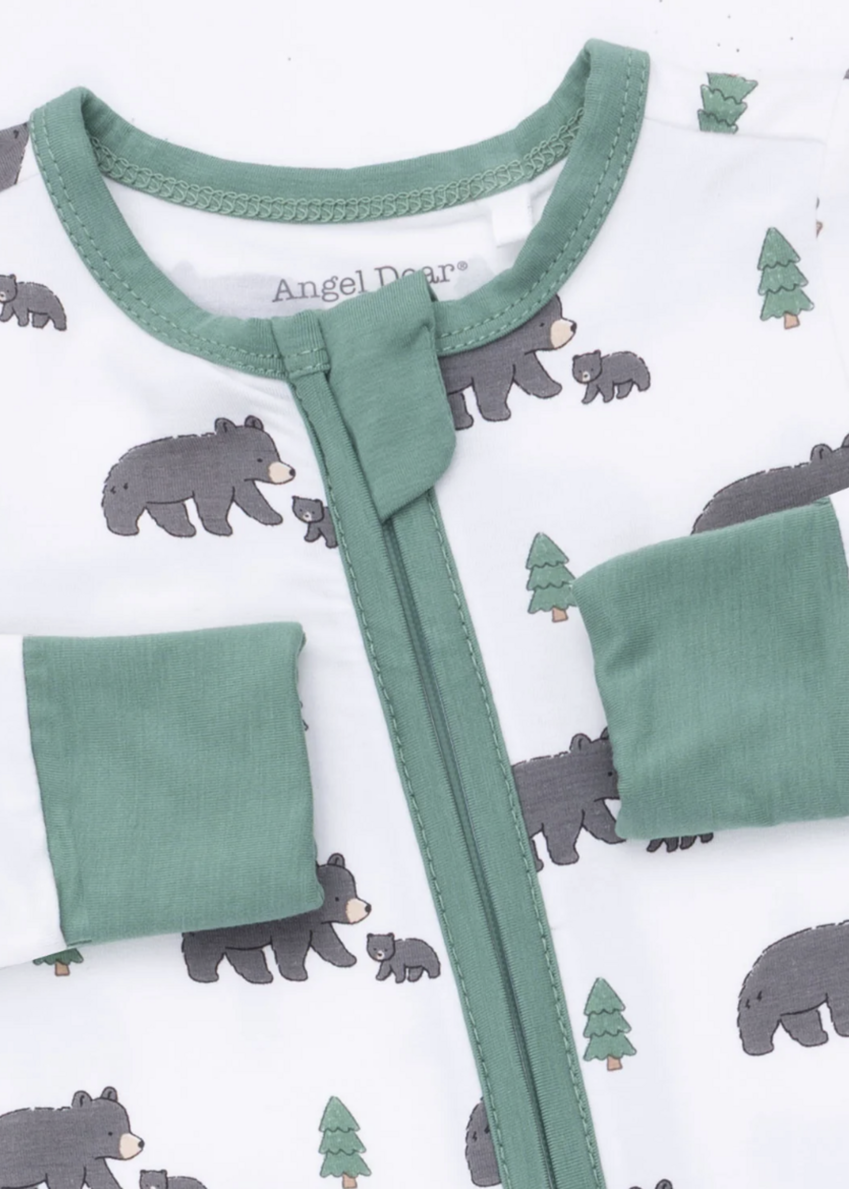 Angel Dear Black Bears Convertible Romper