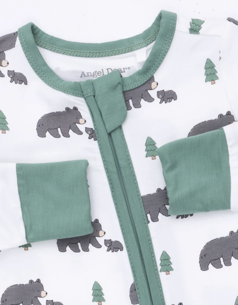 Angel Dear Black Bears Convertible Romper