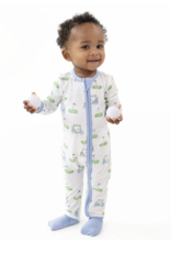 Angel Dear Golf Carts Blue Convertible Romper