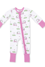 Angel Dear Golf Carts Pink Convertible Romper