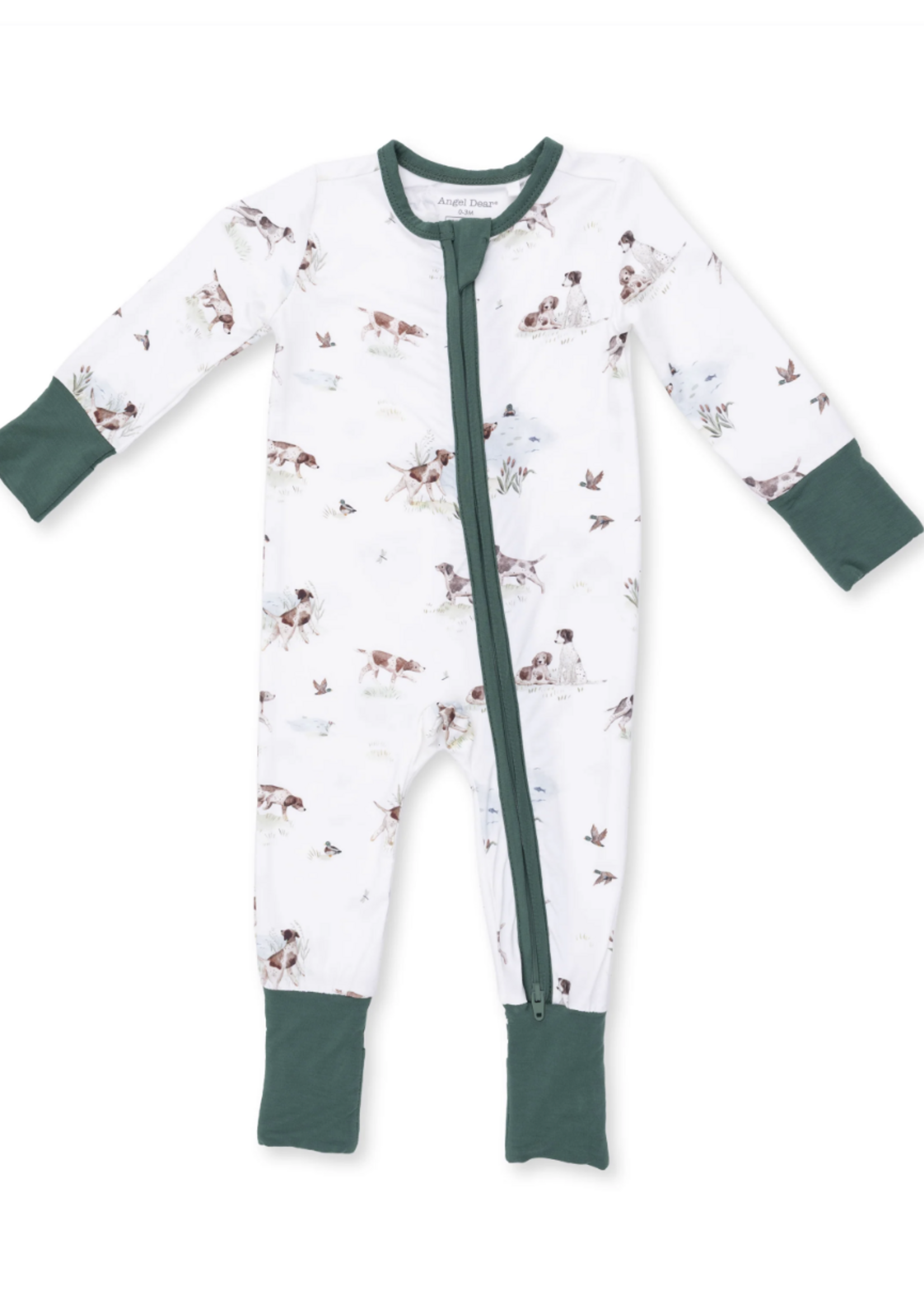 Angel Dear Pointer Pups and Duck Buddies Convertible Romper