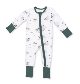 Angel Dear Pointer Pups and Duck Buddies Convertible Romper