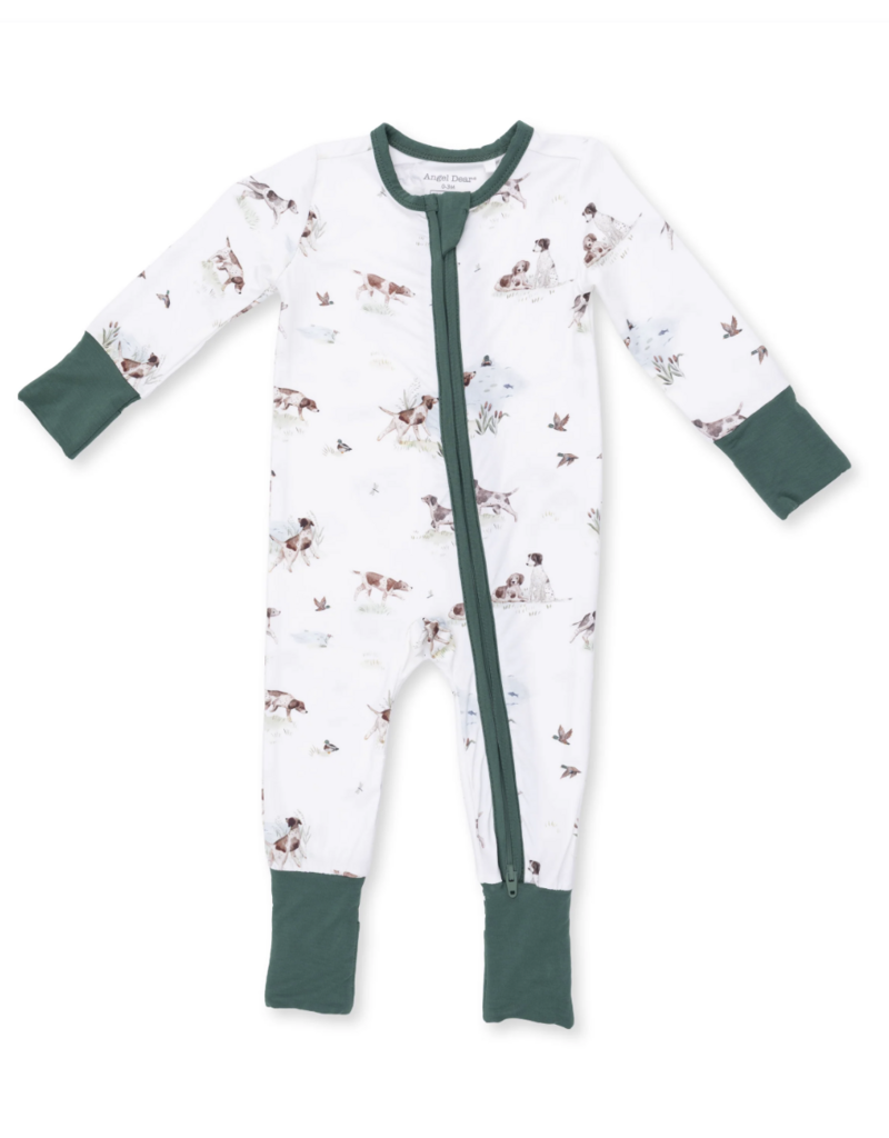 Angel Dear Pointer Pups and Duck Buddies Convertible Romper