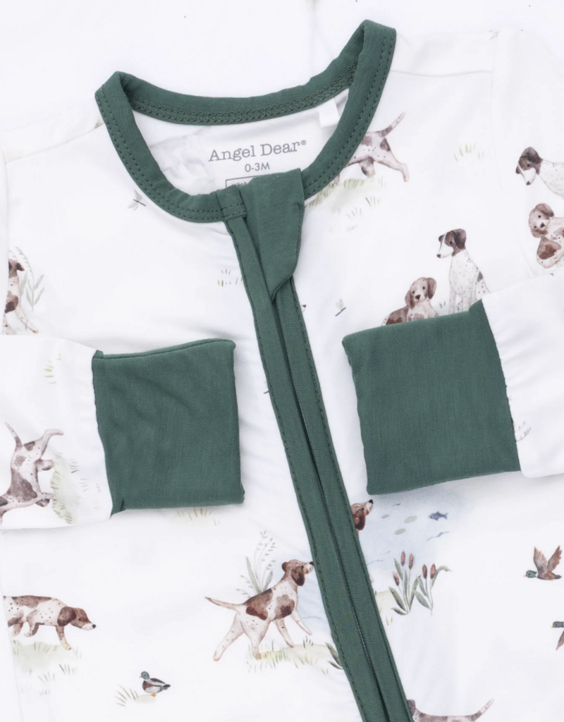 Angel Dear Pointer Pups and Duck Buddies Convertible Romper