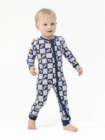 Angel Dear Football Patchwork Convertible Romper