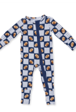 Angel Dear Football Patchwork Convertible Romper