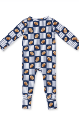 Angel Dear Football Patchwork Convertible Romper