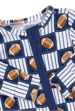 Angel Dear Football Patchwork Convertible Romper
