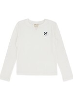 Feather 4 Arrow HANNAH RIB TOP IVORY