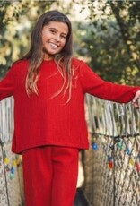 Feather 4 Arrow WOODLAND SWEATER KNIT SET RED VELVET