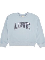 Feather 4 Arrow CLOUDY BLUE LOVE SWEATSHIRT