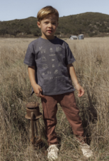 Rylee + Cru LLC RAW EDGE TEE LETS GO CAMPING MIDNIGHT
